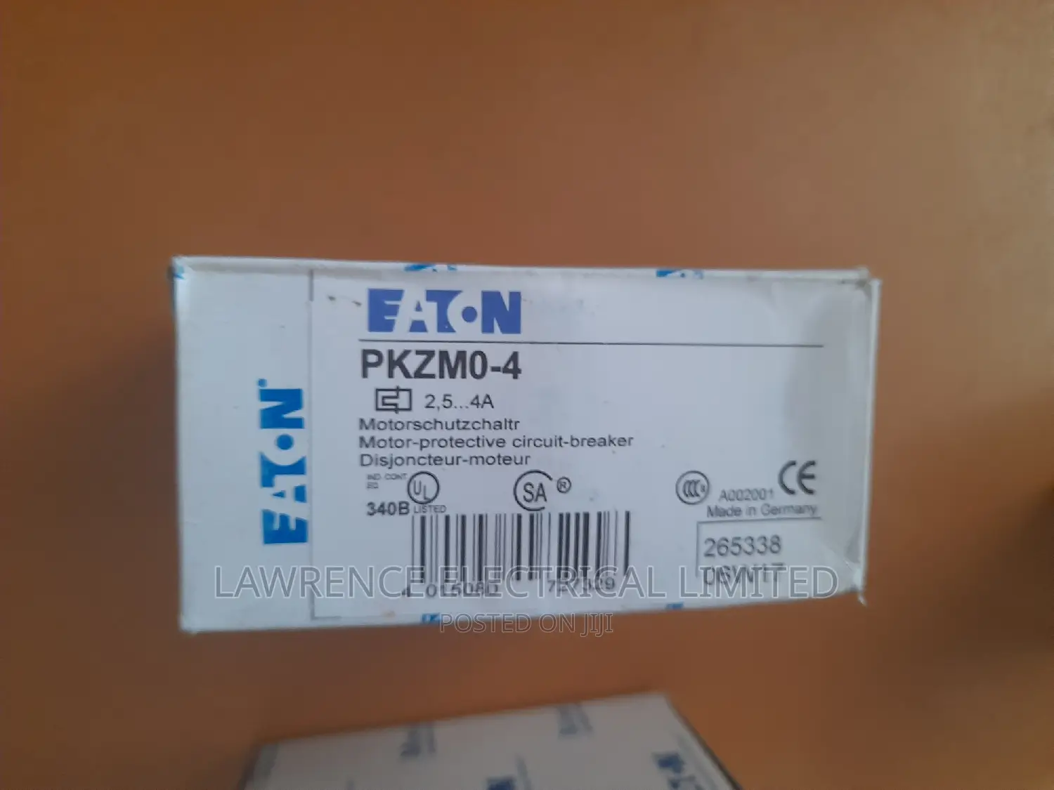 E T N M/Starter 25amp