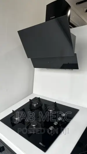 2 Items Promotion Heat Extractor and Gas Cooker Black New