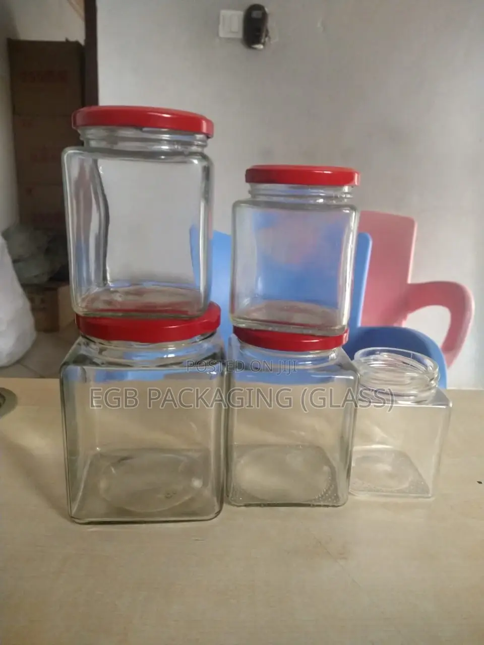 Glass Bottle for Honey and Shito