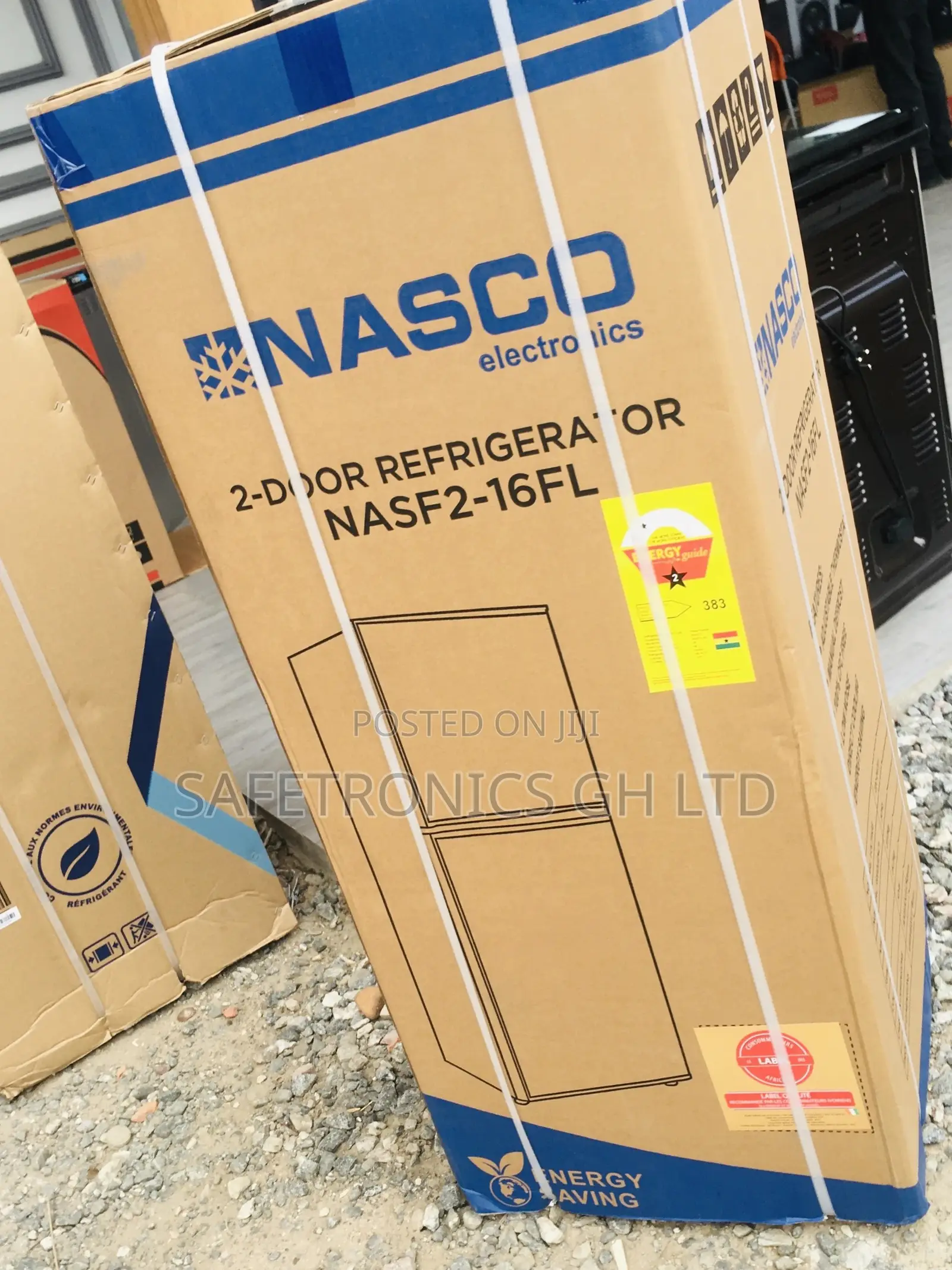 Nasco Gray Topfreezer Doubledoor Nasf2-16fl Fridge