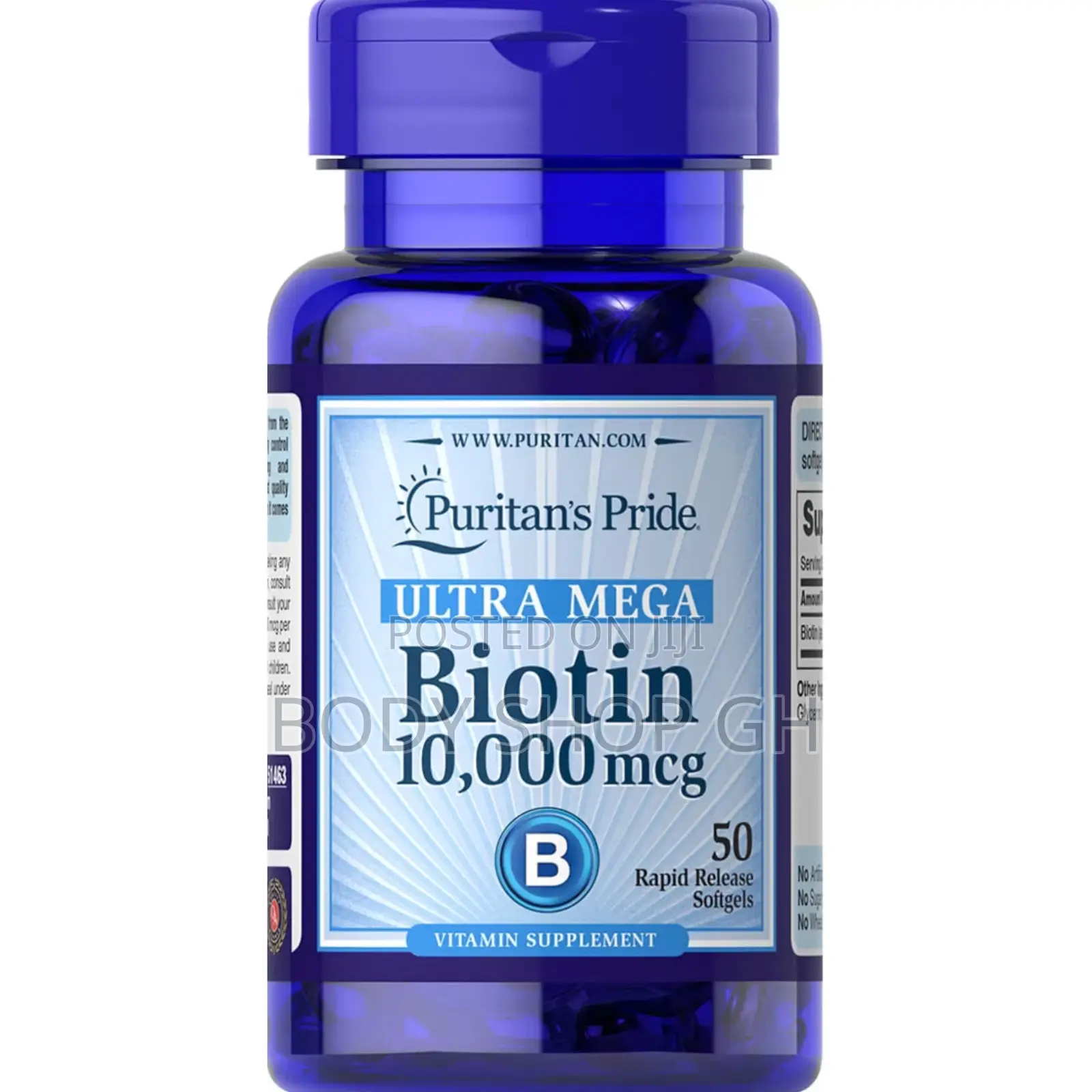 10,000mcg Biotin - Puritan’S Pride / for Hair and Beard Grow