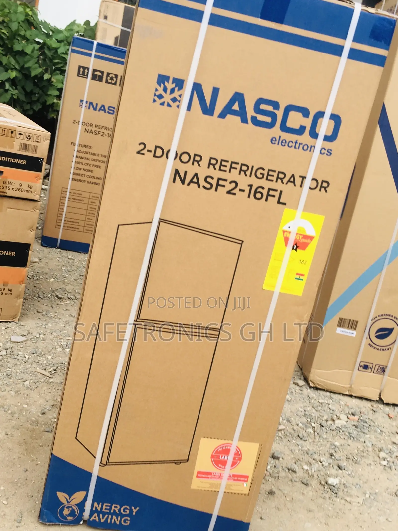 Reliable Gray Topfreezer Doubledoor Nasco Nasf2-16fl Fridge