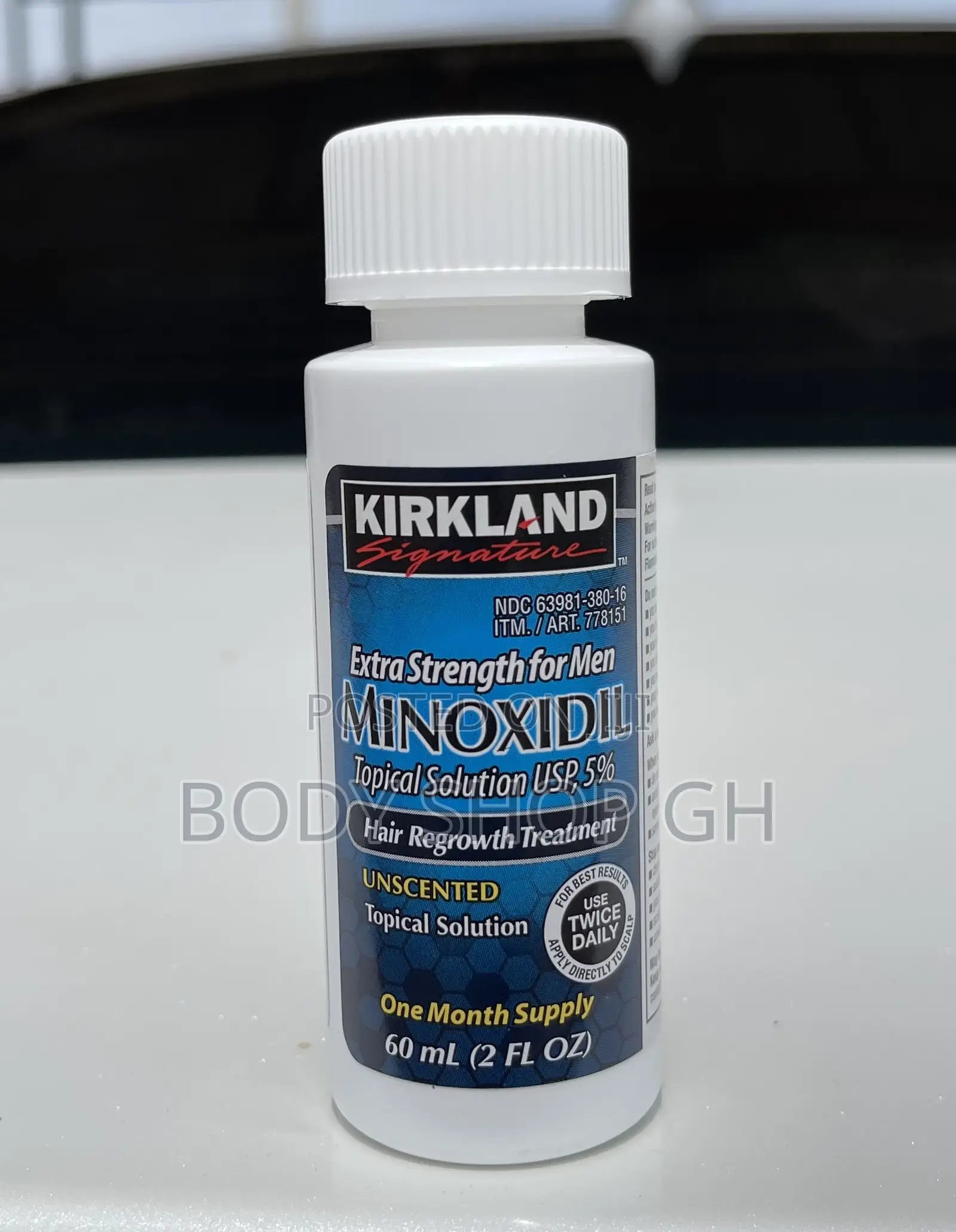 Kirkland Minoxidil 5% - Beard /Hairline /Bald Hair Growth