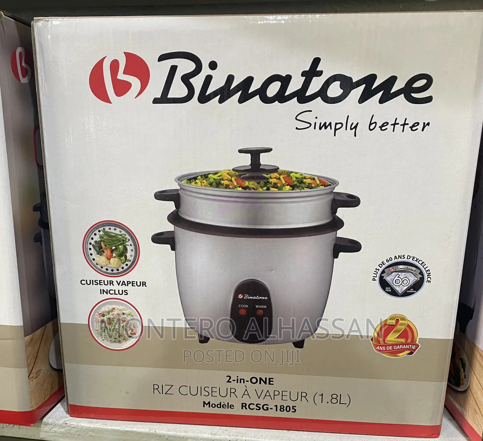 1.8l Binatone Rice Cooker