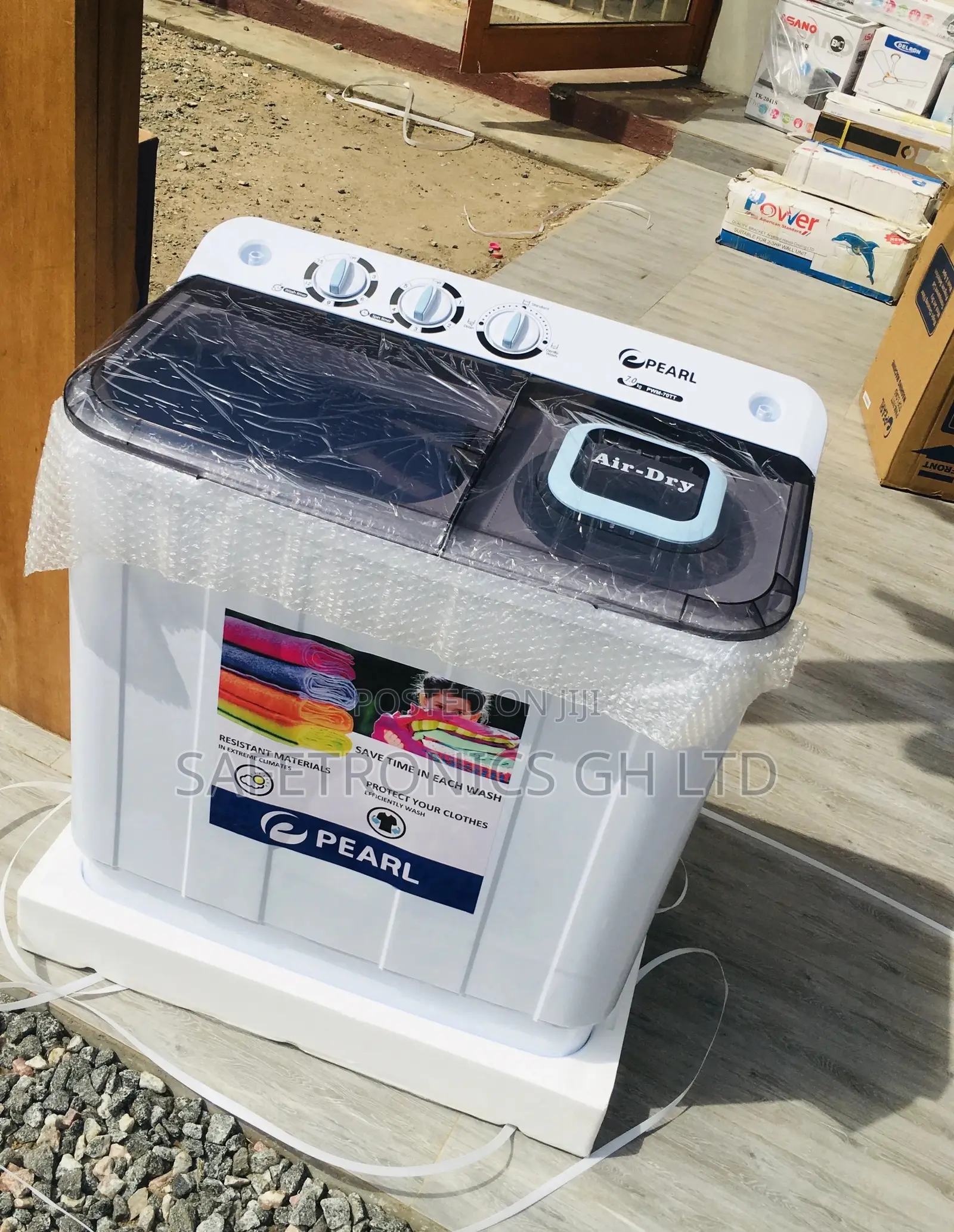 Available Topload Washingmachine Semiautomatic 7kg Pearl