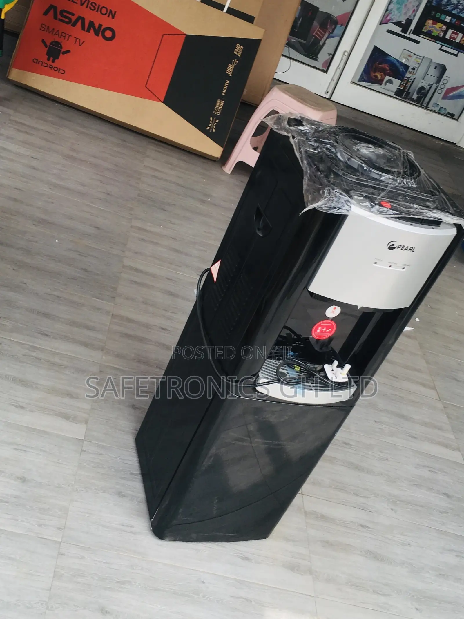 Hot/Cold Water Dispenser Pearl PWD-2008 Black Electric