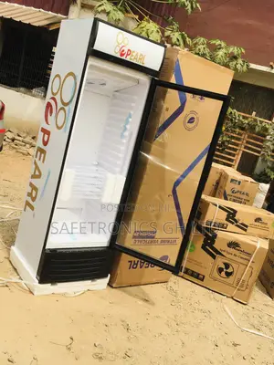 Electric Pearl PVC-424-2b Singledoor Display Glass Fridge