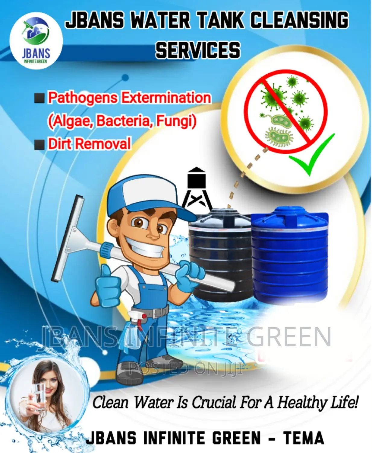 Water Tank Cleansing