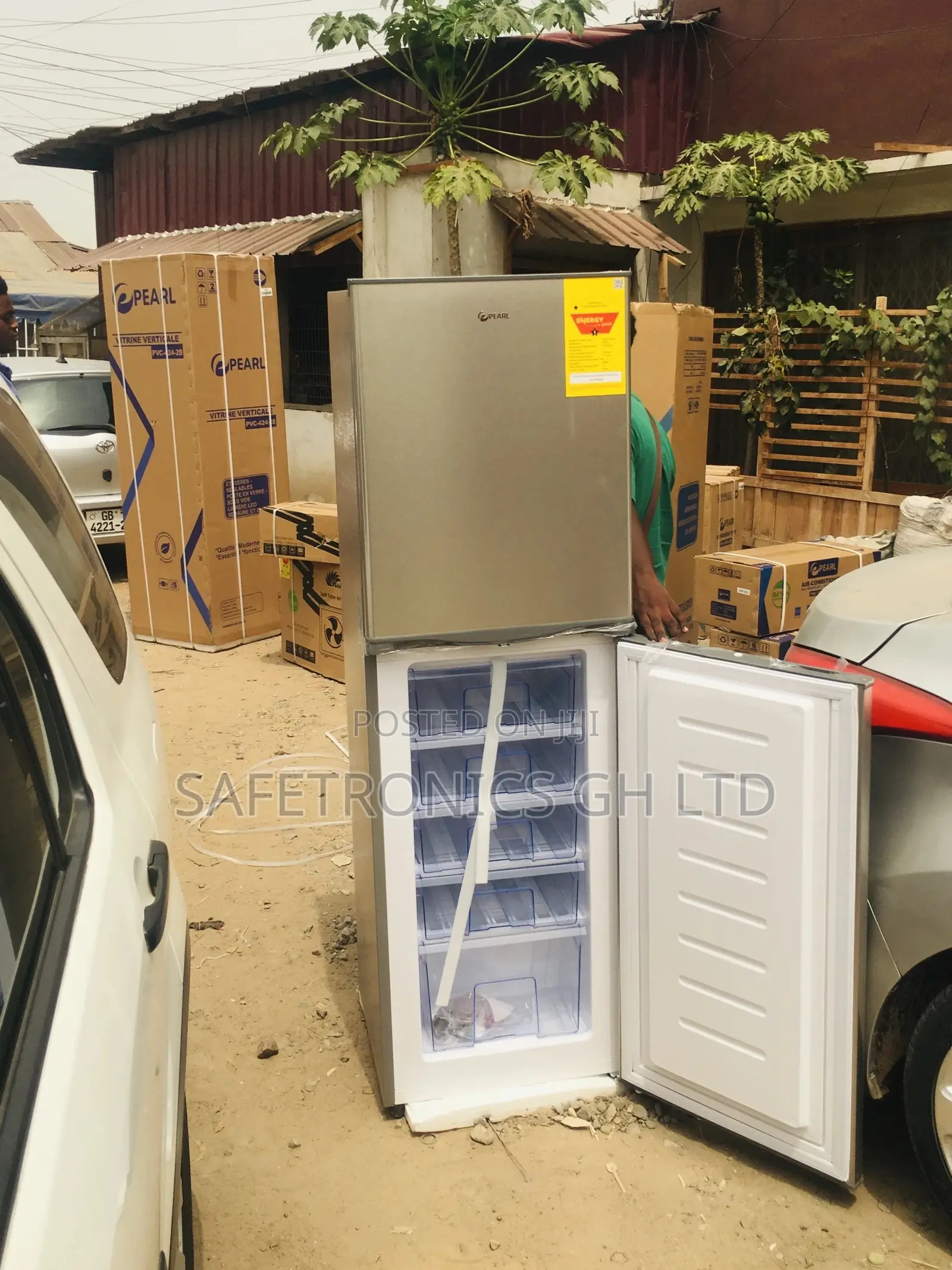 Lasting Pearl Doubledoor PF-352-2B Bottomfreezer Fridge