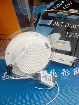 12W Glass Conduit Spot Light Warm + White