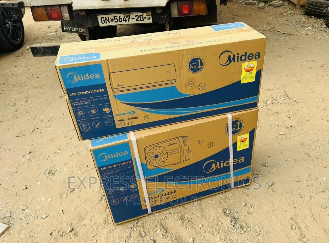 Chill Wave Airflow Split R410 Gas Midea 1.5hp Inverter