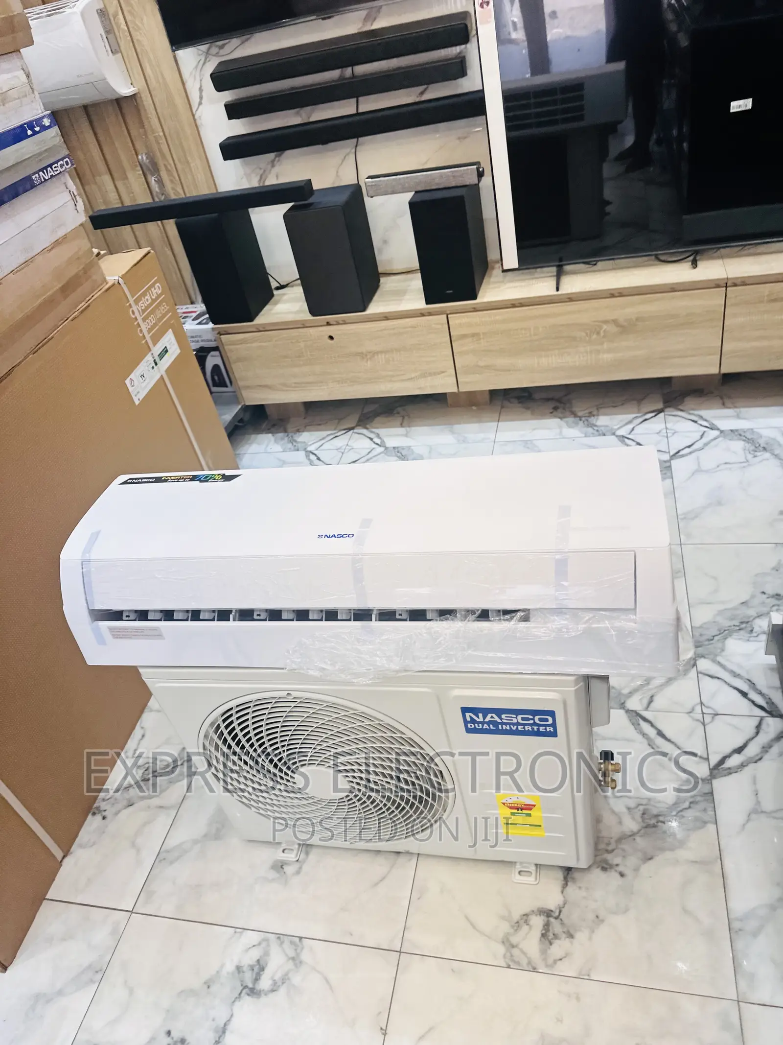 High Quality Sleek White Nasco Dual Inverter 2hp