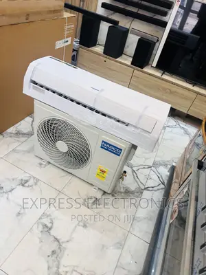 Extremely Cool  White Nasco 2.5hp AC Split Dual Inverter
