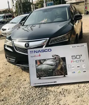 Glossy Nasco Full HD Black 50 Inches Digital Electric Tv