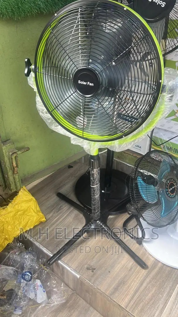 Brand New Solar and Rechargeable Fan