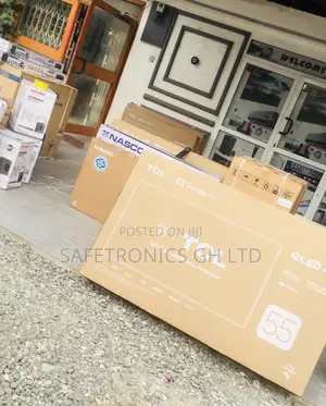 Electric Black 55 Inches Glossy Qled HDR TCL C635 Tv