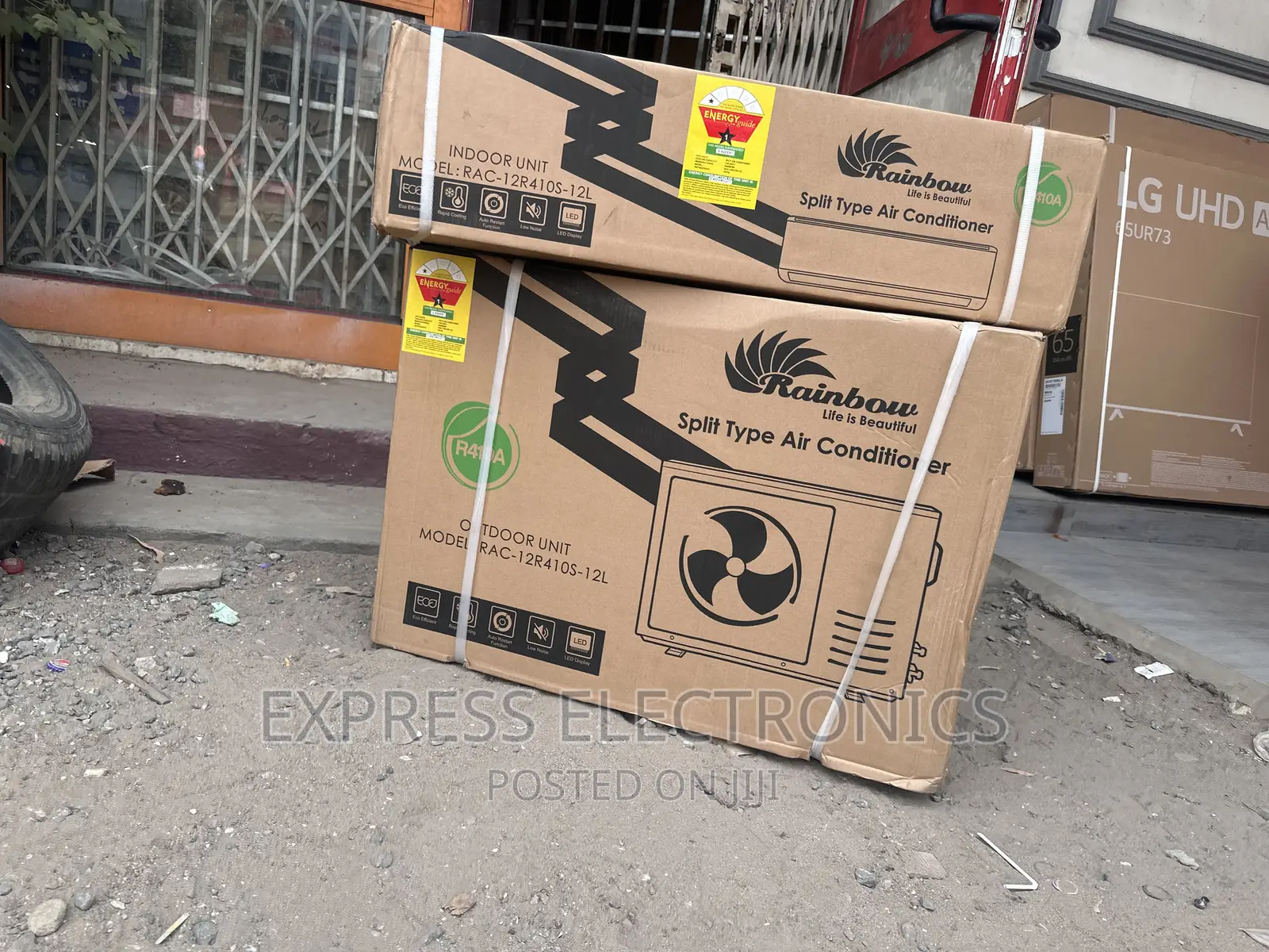 High Quality Rainbow Split R410 Gas 1.5hp Air Conditioner