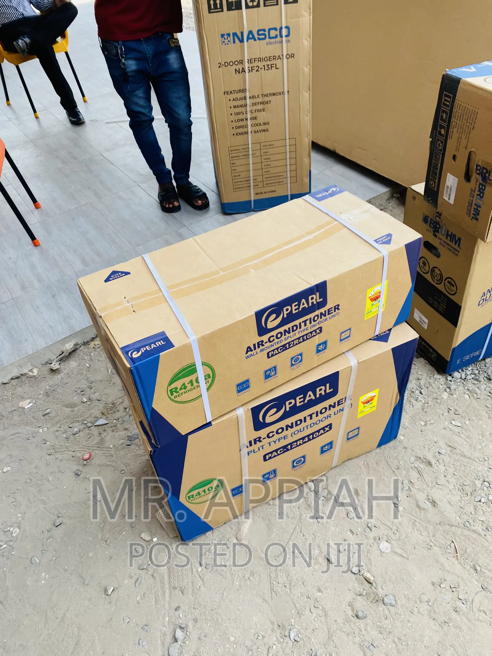 Extremely Cooling Pearl 1.5hp Split Type Ac,White(R410).