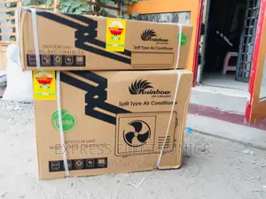 Rainbow Split R410 Gas 2hp White Fresh in Box