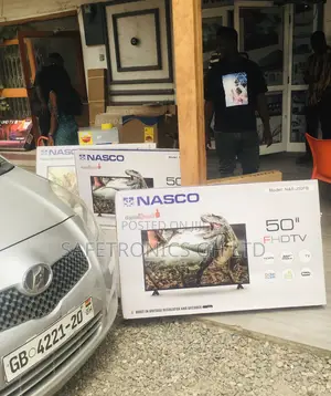 Nasco Digital 50 Inches Glossy LED Black Full HD Electric Tv