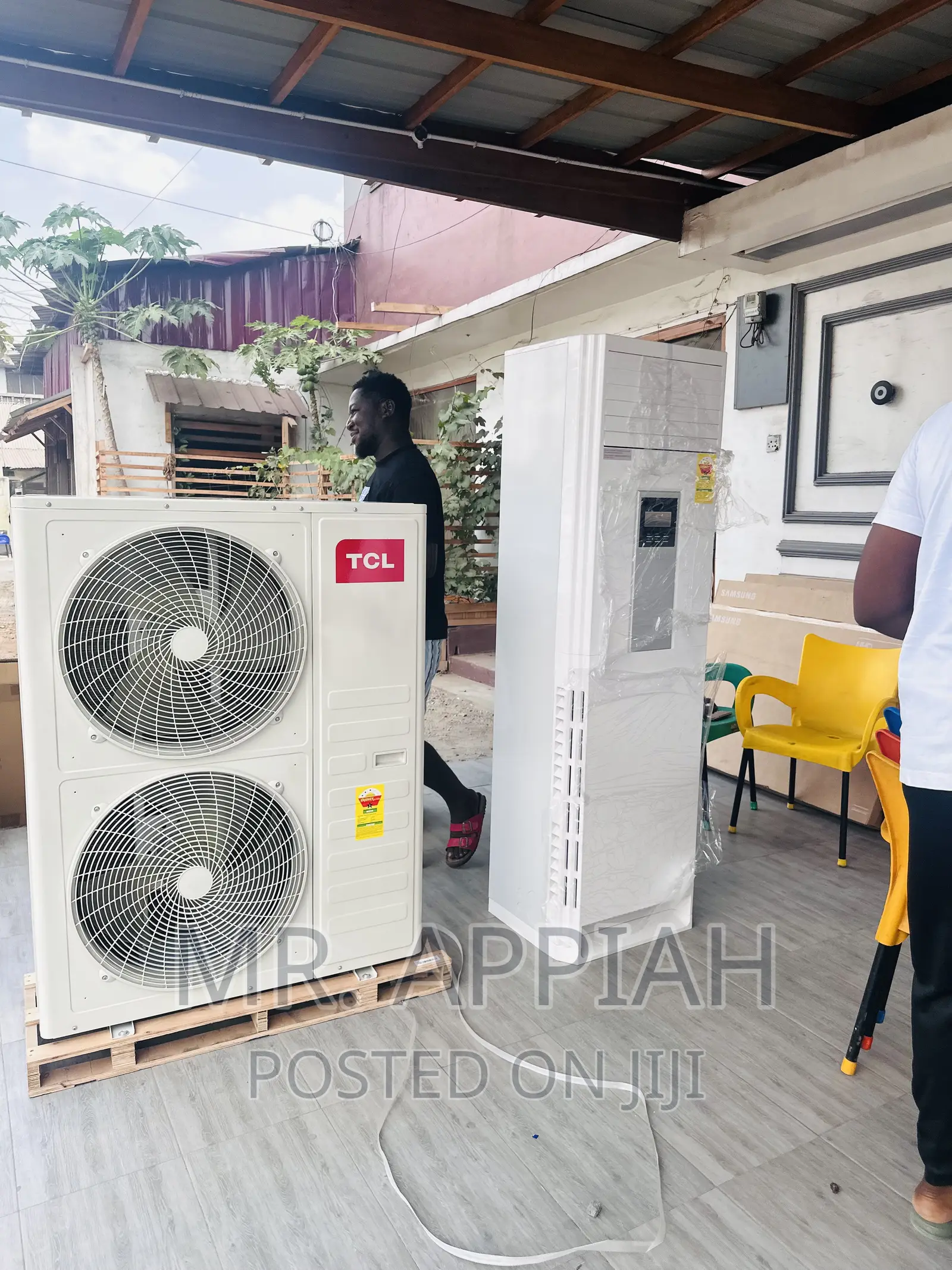 Extremely Chilling TCL 2.0hp Floor Standing Ac,R32(White).