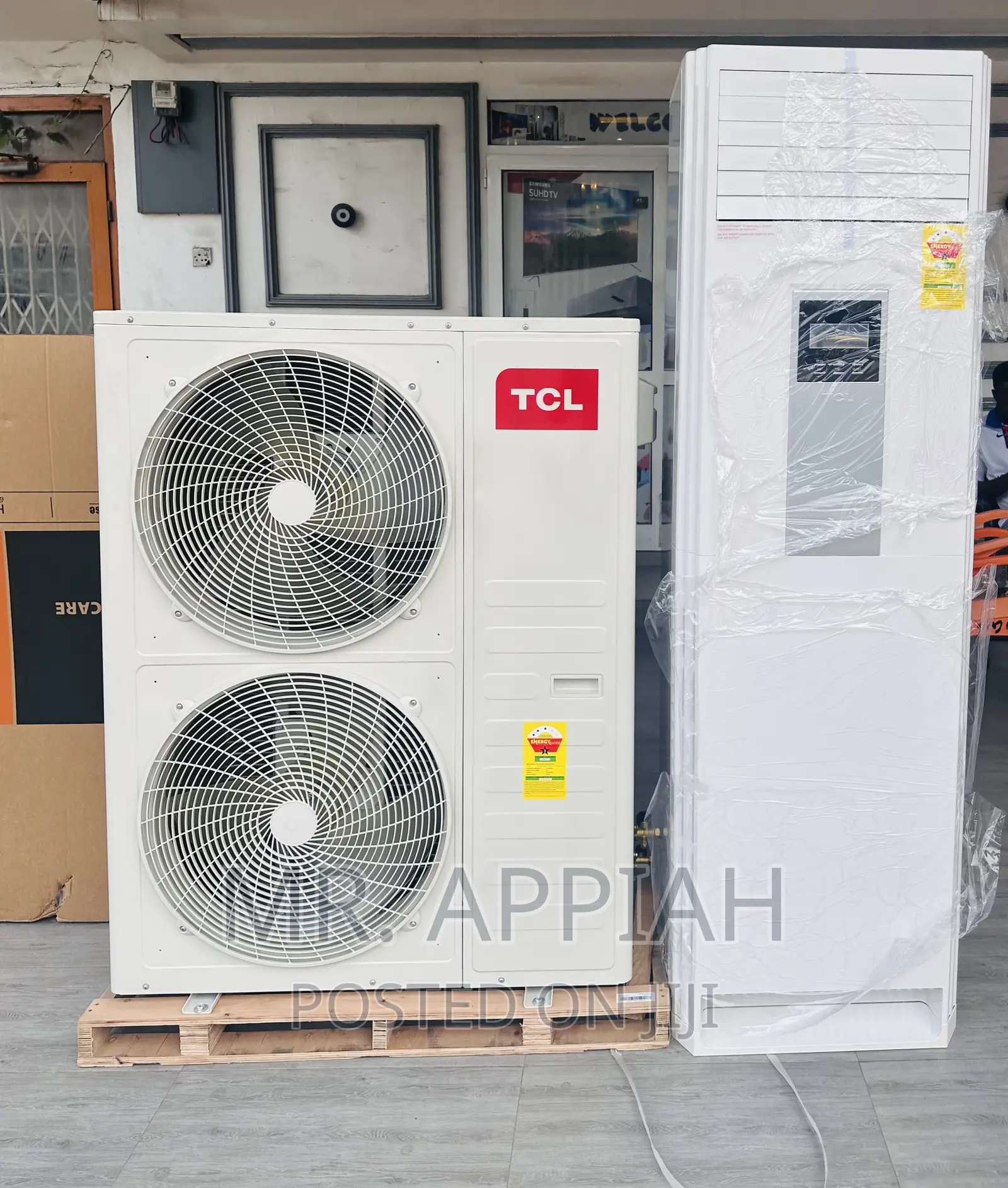 Extremely Chilling TCL 2.5hp Floor Standing Ac(R32)White.