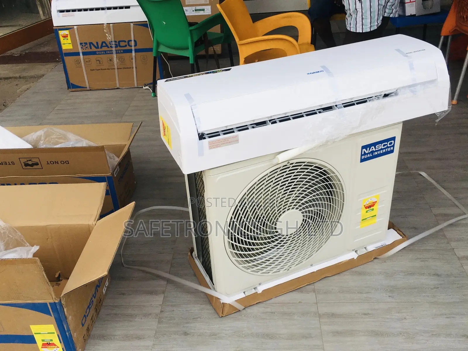 1.5hp Split R410 Dual Inverter White Nasco Airconditioner