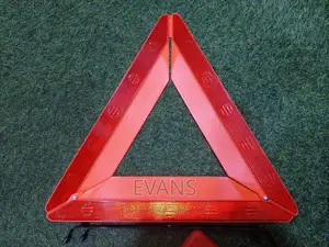 Vehicle Warning Triangle Sign