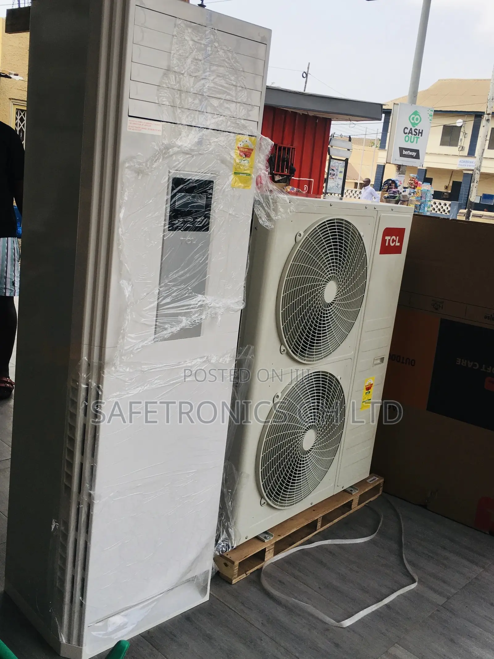 Standing R410 Gas 2.0hp TCL White Split Airconditioner