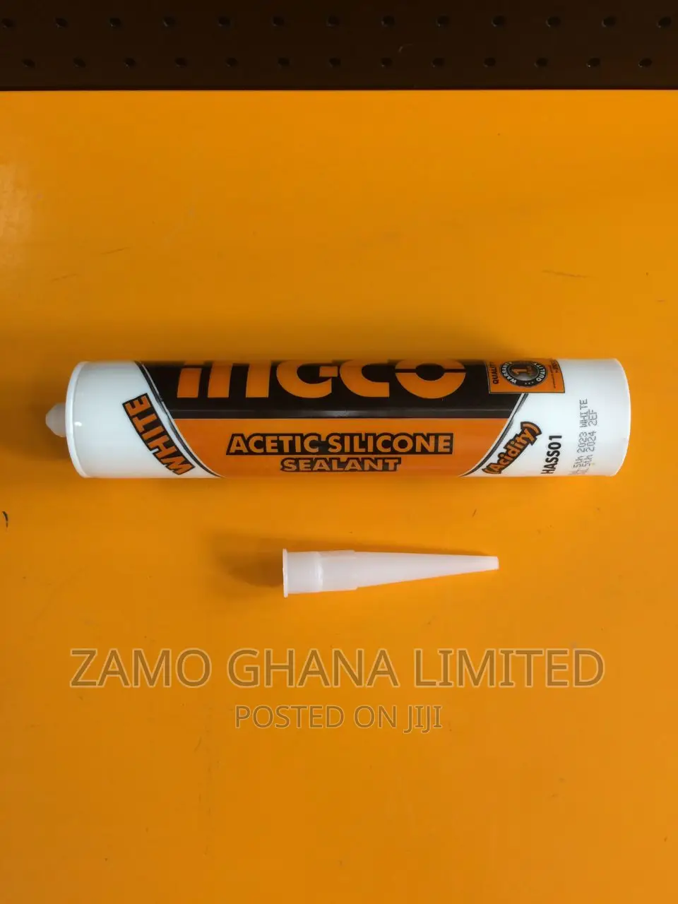 Acetic Silicone Sealant (White) - Hass01