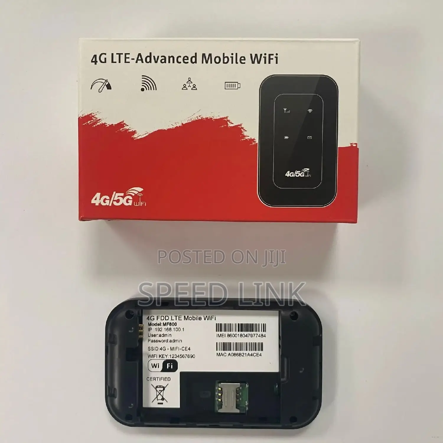 4G LTE Advanced Mobile Mifi