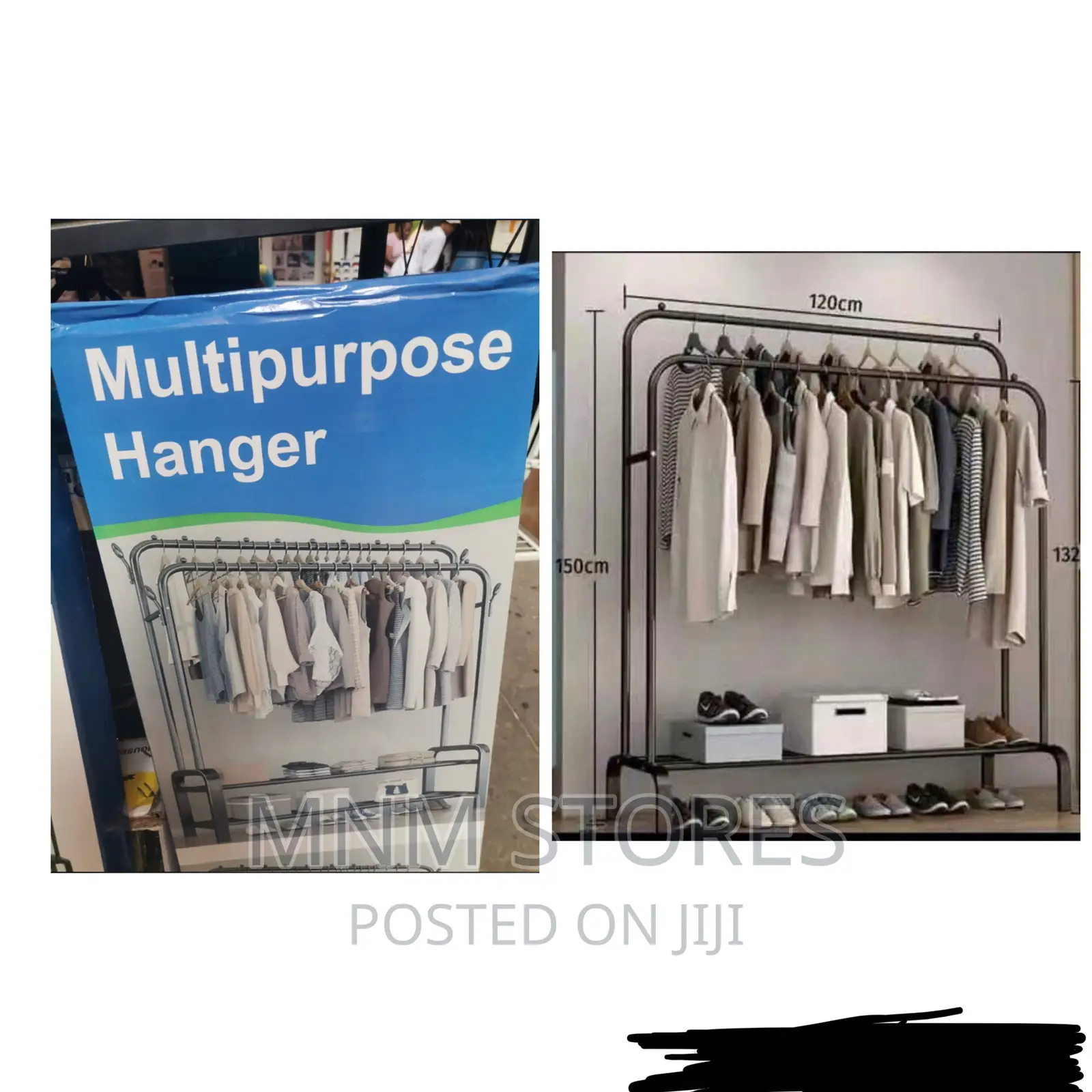Multipurpose Double Pole Hanger