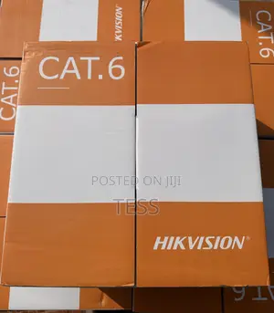 Hikvision Cat6 Network Orange Cable 305m Copper