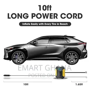 Digital Air Compressor for Car Auto Pump Portable Tire Infla