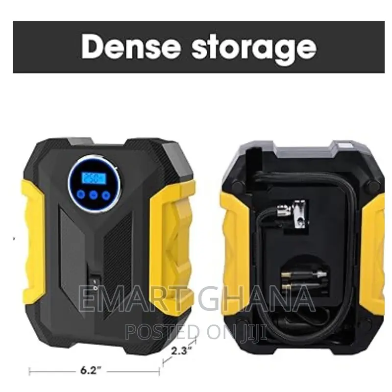 Digital Air Compressor for Car Auto Pump Portable Tire Infla