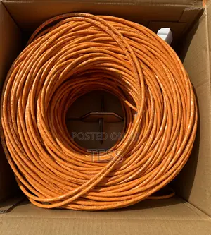 Hikvision Cat6 Network Orange Cable 305m Copper