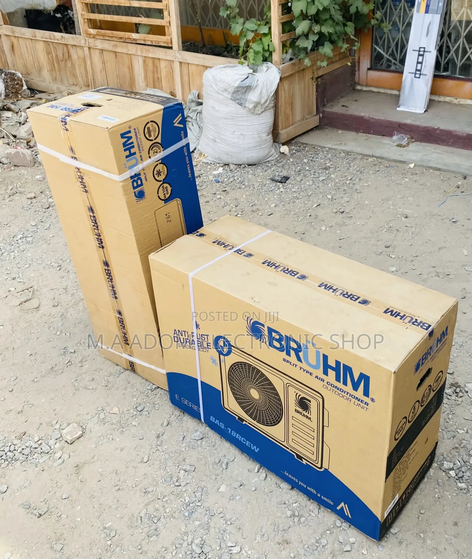 Extremely Cooling Bruhm 2.5hp Split Type Ac,R410.
