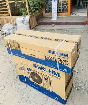 Brand New Bruhm 2.0hp Split Type Air Conditioner,White.