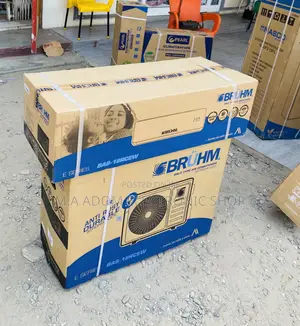Fast Chilling Bruhm 2.0hp Split Type Air Conditioner,White.