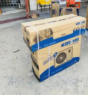 Fast Cooling Bruhm 2.0hp Split Type Air Conditioner,White.