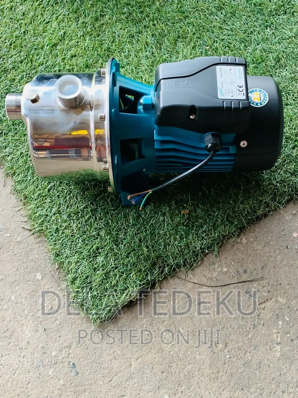 Leo 1.0hp Single Phase 230v 50hz Stainless Steel Water Pump