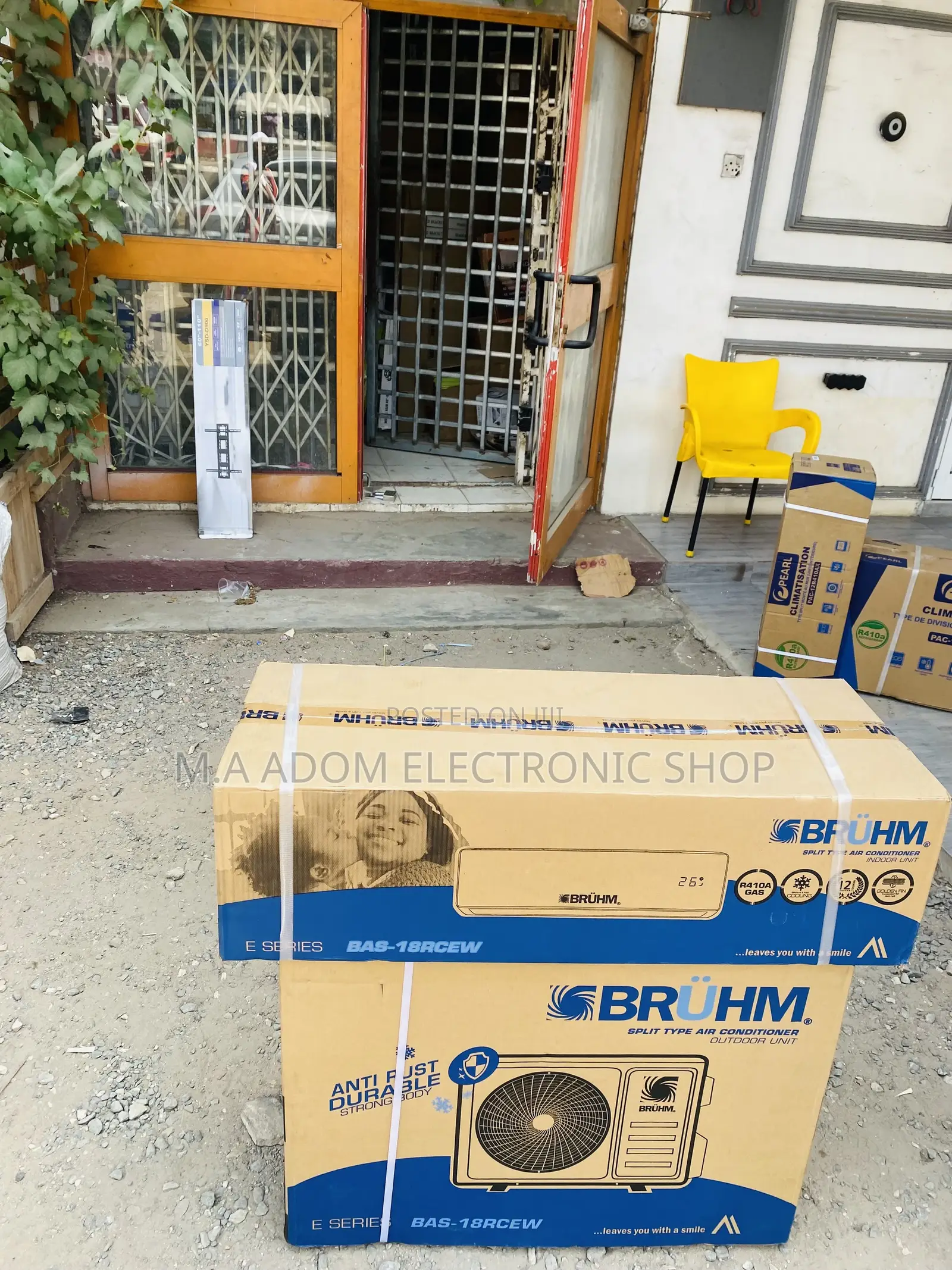 Extremely Chilling Bruhm 2.0hp Split Type Air Conditioner.