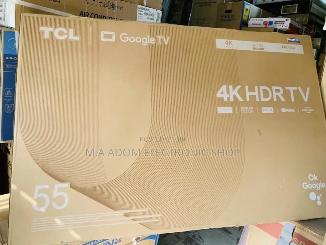 Sleek Design TCL 55P735 55 Inch HDR Smart Led Tv 