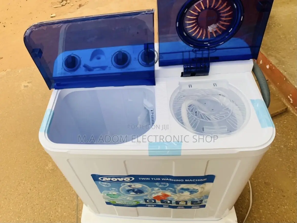Brand New Novo 7kg Twin Tap Electric Washing Machine.