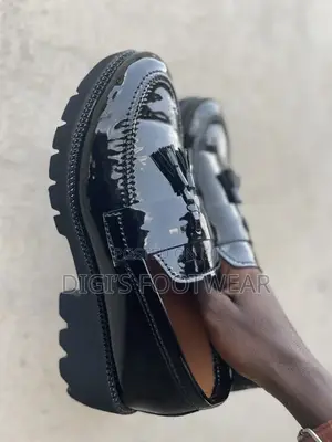 Black Mirror Ring-My-Bell Shoe
