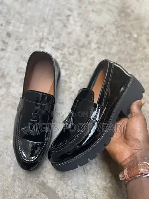 Black Mirror Ring-My-Bell Shoe