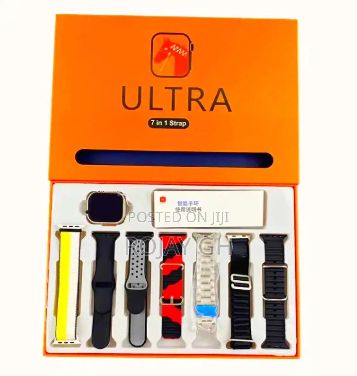 7 in 1 Ultra Straps Smart Watch