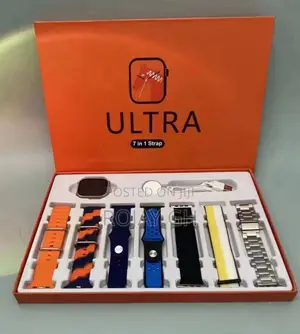 7 in 1 Ultra Straps Smart Watch