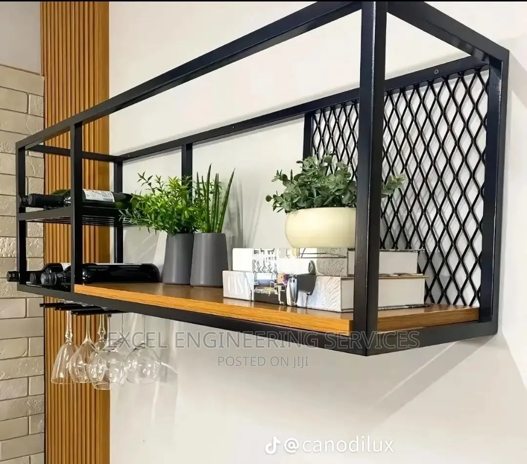 Flower Pot Shelves and Garden Chairs