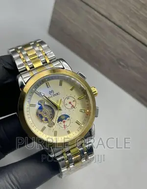 Moonic Mechanical Stainless Steel Watch